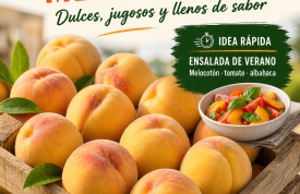 Llegan los melocotones